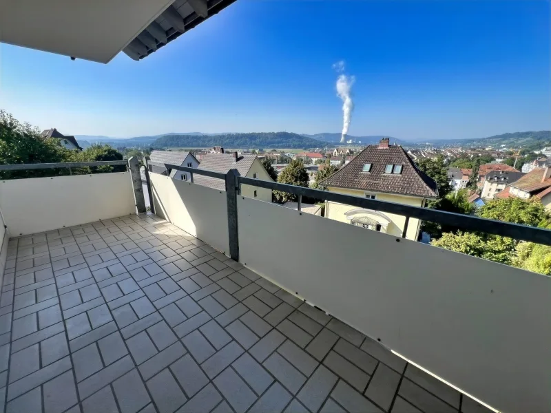 Balkon mit herrlichem Blick 