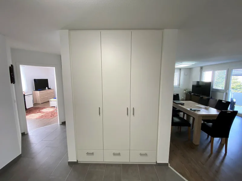 Einbauschrank in der Diele