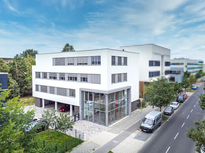 Vogelperspektive - Büro/Praxis kaufen in Berlin - Modernes Bürohaus: Zentraler Wirtschaftsstandort in Berlin-Adlershof