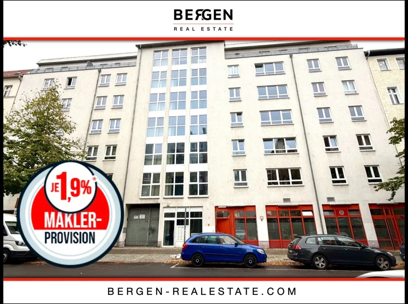 2 - Wohnung kaufen in Berlin - 3-Zimmer-Dachgeschosswohnung mit Balkon in Prenzlauer Berg (vermietet)