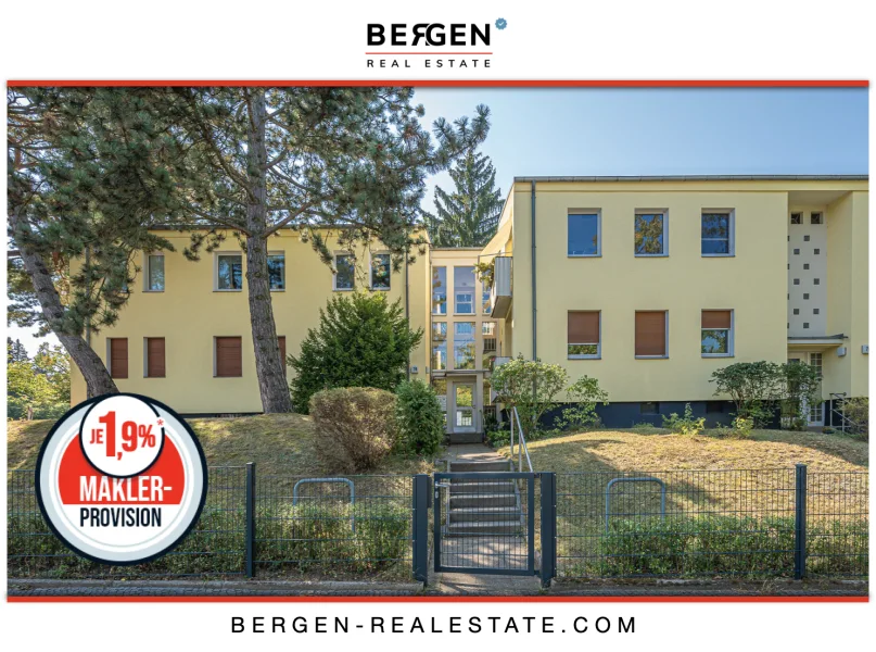 1 - Wohnung kaufen in Berlin - Zentrale 2-Zimmer-Erdgeschosswohnung mit Balkon in Berlin Zehlendorf