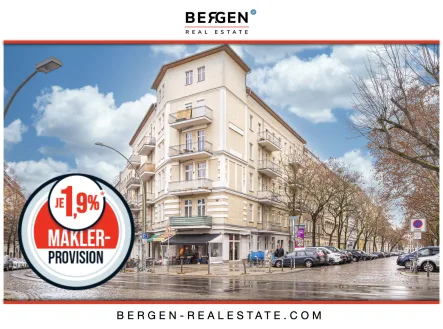 12 - Wohnung kaufen in Berlin - Berlin-Mitte: Bezugsfreie 4 Zimmer Altbau-Idylle mit Balkon in lebendiger Kiezlage