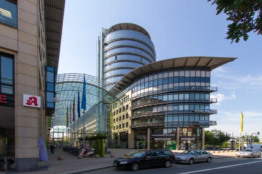 Objektansicht - Büro/Praxis mieten in Dresden - Arbeiten im WORLD TRADE CENTER!