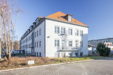 Objektansicht - Büro/Praxis mieten in Radebeul - Arbeiten im Grünen! BEATE PROTZE IMMOBILIEN