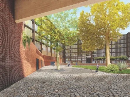 Visualisierung - Büro/Praxis mieten in Dresden - Innovativster und erster Holzneubau von Dresden! BEATE PROTZE IMMOBILIEN