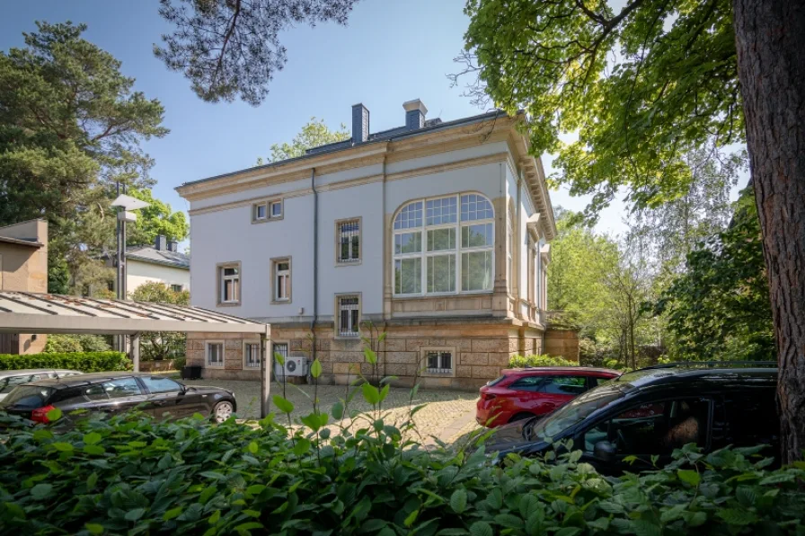 Objektansicht - Büro/Praxis mieten in Dresden - Herrschaftliche Büroresidenz!