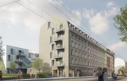 Visualisierung - Laden/Einzelhandel mieten in Dresden - LYRA-Quartier! BEATE PROTZE IMMOBILIEN