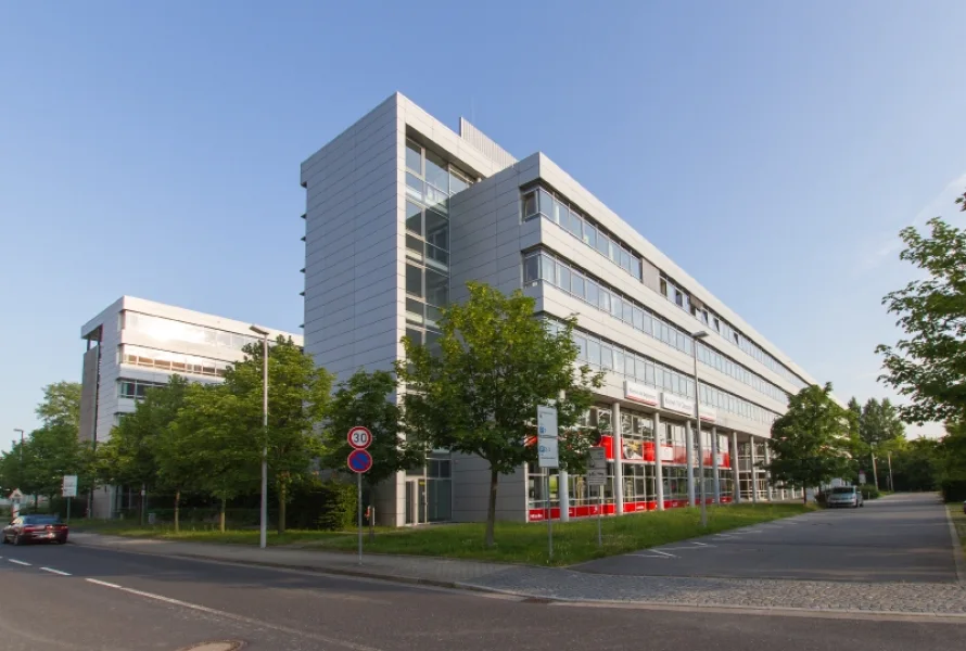 Außenansicht - Büro/Praxis mieten in Dresden - Sigma Technopark mit bester Verkehrsanbindung!