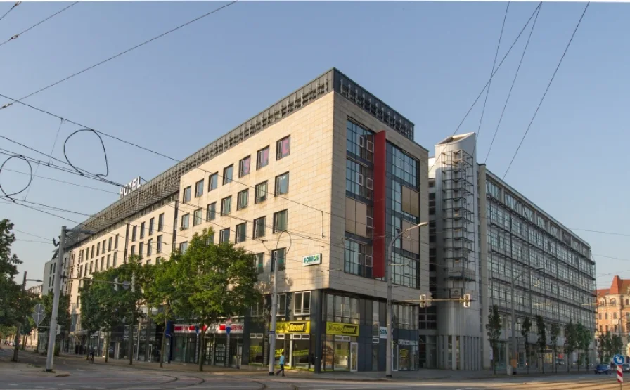 Objektansicht - Büro/Praxis mieten in Dresden - Am Bahnhof Mitte!