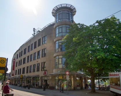 Objektansicht - Büro/Praxis mieten in Dresden - Dachterrasse inklusive!