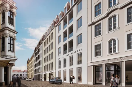 Visualisierung - Büro/Praxis mieten in Dresden - Neuer Glanz am Neumarkt! BEATE PROTZE IMMOBILIEN