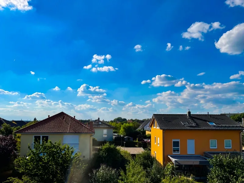 Blick aus dem DG nach Nordwesten