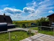 Blick von der Terrasse nach Südwesten