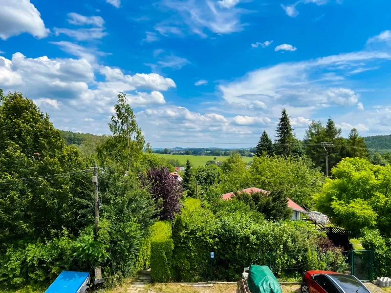 Blick von der Dachterrasse