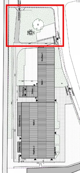 Lageplan Neubau