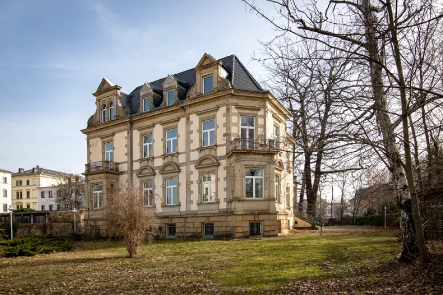 Objektansicht - Büro/Praxis mieten in Dresden - Loft in der Villa Herrmann von Boizem!