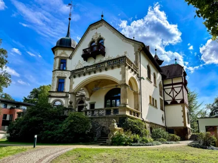 Objektansicht - Büro/Praxis mieten in Dresden - Villa am Waldpark! BEATE PROTZE IMMOBILIEN