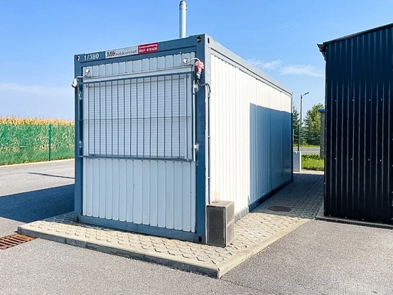 Objektansicht Bürocontainer