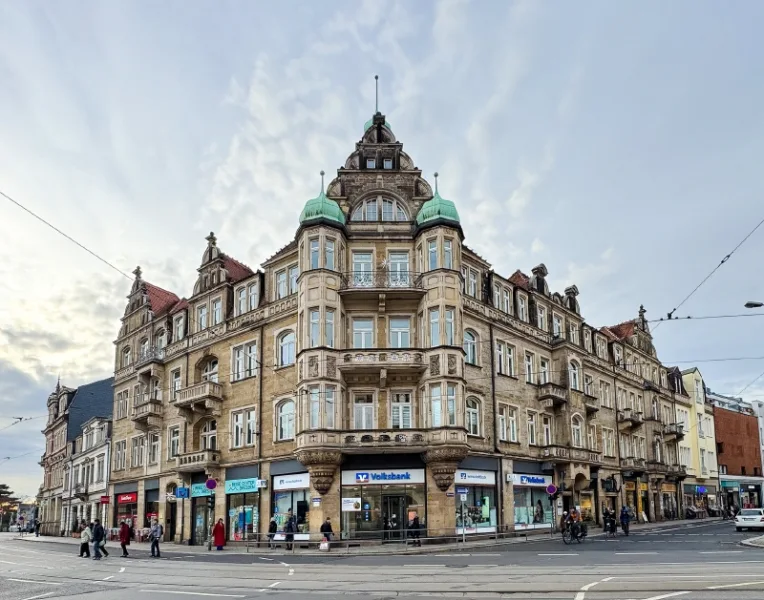 Objektansicht - Büro/Praxis mieten in Dresden - Am Schillerplatz! BEATE PROTZE IMMOBILIEN