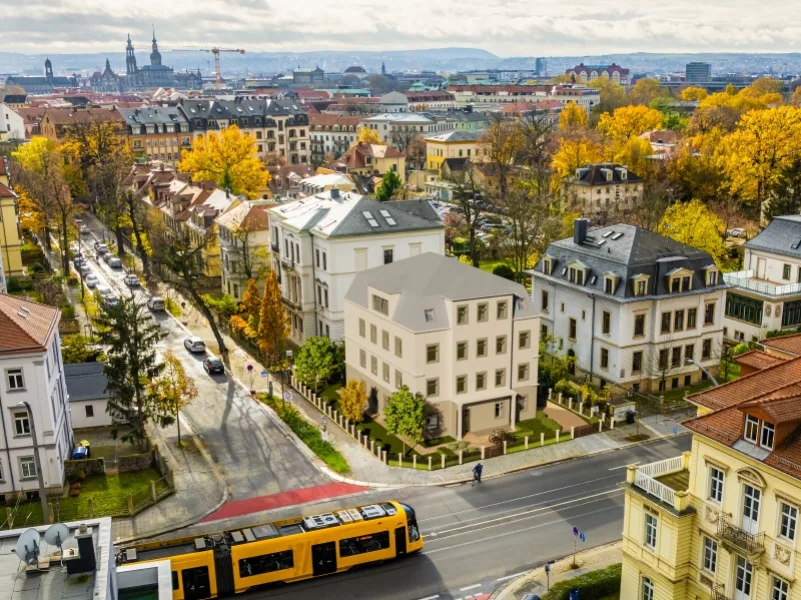 Visualisierung - Büro/Praxis mieten in Dresden - Erstbezug in frequentierter Lage! BEATE PROTZE IMMOBILIEN