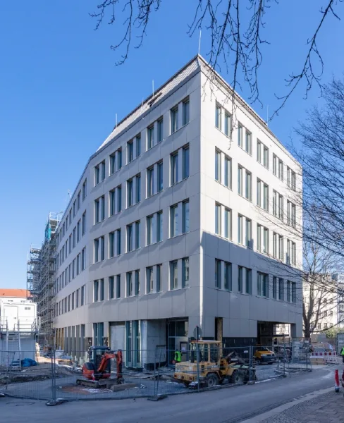 Objektansicht Baufortschritt - Büro/Praxis mieten in Dresden - Praxis im Neubau Propst-Beier-Haus!