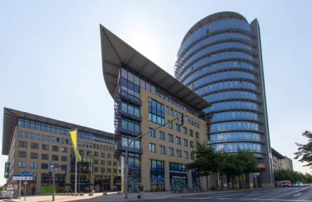 Objektansicht - Büro/Praxis mieten in Dresden - Zentral & flexibel: WORLD TRADE CENTER!