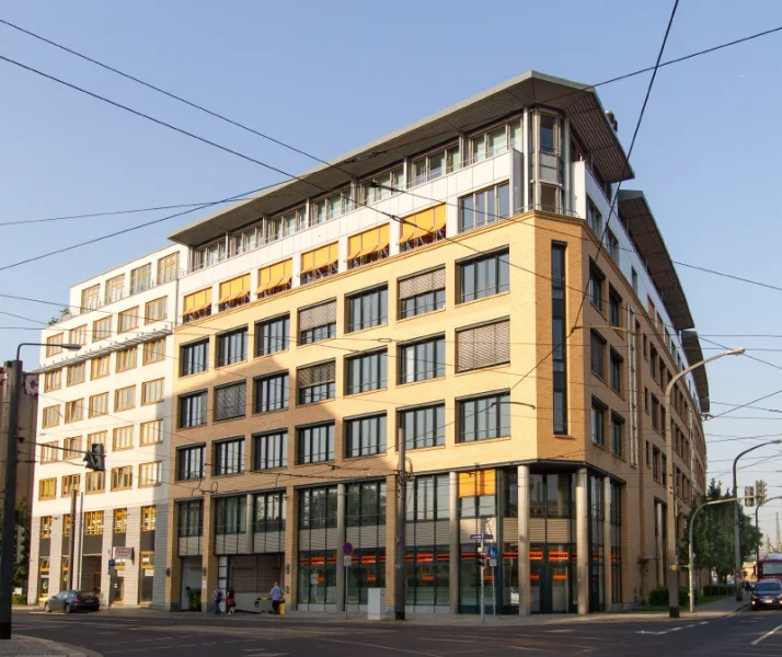 Objektansicht - Büro/Praxis mieten in Dresden - Am Bahnhof Mitte! BEATE PROTZE IMMOBILIEN