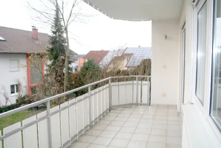 Balkon.JPG - Wohnung mieten in Östringen - Schöne Wohnung für ruhiges Paar im 4-Familienhaus