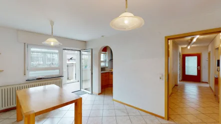 Essbereich  - Wohnung kaufen in Rheinstetten / Mörsch - Tolle Erdgeschosswohnung in Rheinstetten- Mörsch.Sofort Bezugsfrei