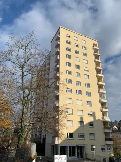 Aussenansicht - Wohnung kaufen in Stuttgart - Wohnen mit Aussicht! 3 Zi-Whg. über den Dächern von Stgt. Süd