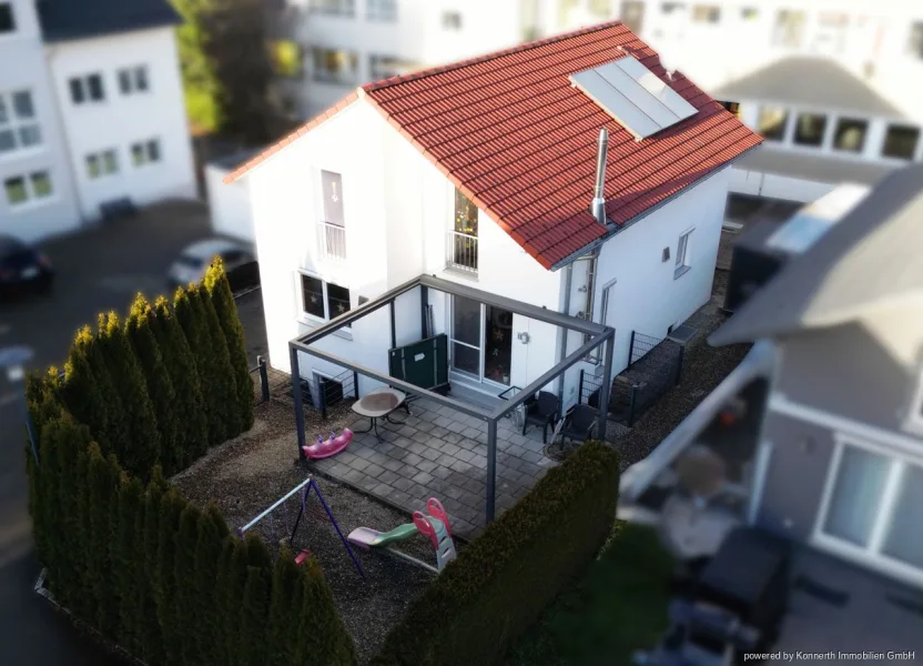 Ansicht  - Haus kaufen in Mössingen - Einfamilienhaus mit Kaminofen und vielen Extras inMössingen-Belsen