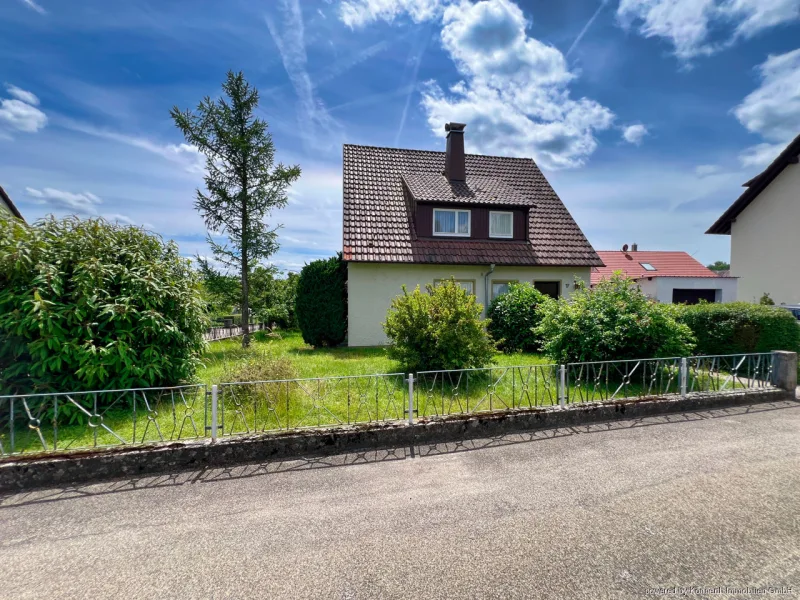  - Haus kaufen in Obersontheim - Haus für die große Familie mit idyllischem Garten und Obstbestand