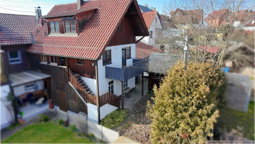 Titel - Haus kaufen in Tübingen - Besonderes Einfamilienhaus mit Garten, Carport und viel Platz im Erdgeschoss -ehemalige Schmiede-