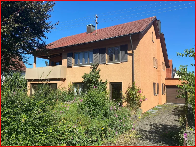 Hausansicht - Haus kaufen in Gingen - Schöne Wohnlage - nach eigenen Wünschen modernisieren!