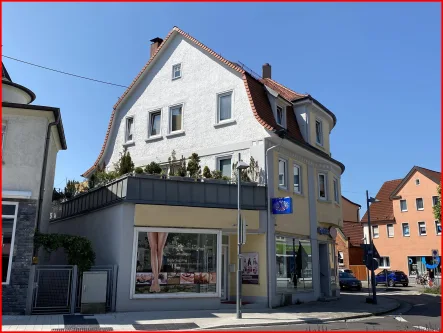 Ansicht - Haus kaufen in Eislingen - Renditestark & komplett vermietet! Wohn- & Geschäftshaus im Zentrum von Eislingen!