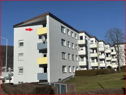 Hausansicht - Wohnung kaufen in Geislingen - Zentral gelegene 4-Zimmer-Wohnung zur individuellen Gestaltung! 