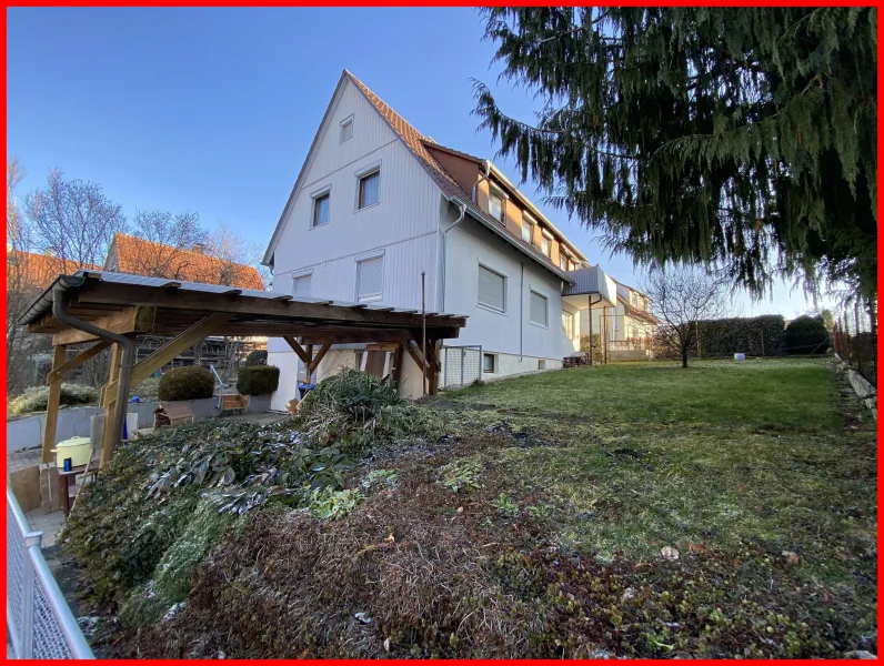  - Haus kaufen in Wangen - Freistehendes EFH mit großem Garten - Balkon - frei!