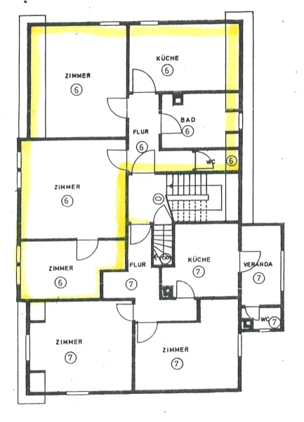 Grundriss Wohnung