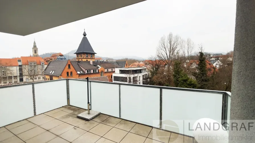 Balkon in Süd-Ost Ausrichtung 