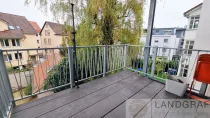 überdachter Balkon