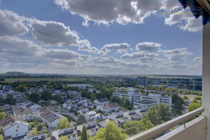 Ausblick von Balkon