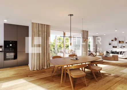 Wohnbeispiel Wohnen - Wohnung kaufen in Stuttgart / Botnang - Stilvoll mit Aussicht