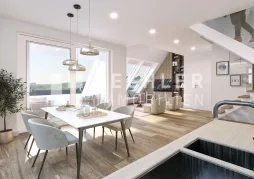 Bild der Immobilie: Gelungene Maisonette-Wohnung mit fantastischem Weitblick