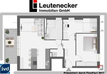 Grundriss C27 - Wohnung kaufen in Remseck - 2,5-Zimmer-Dachgeschoss-Wohnung: extra Platz für ein Homeoffice- oder Gästezimmer