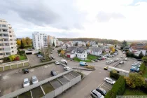 Ausblick vom Balkon