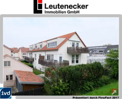 Hausansicht - Wohnung kaufen in Remseck - Wohnen mit Blick auf den Neckar