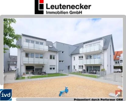 Hausansicht Süd - Wohnung kaufen in Remseck - 4 Zimmer und ein Südostbalkon