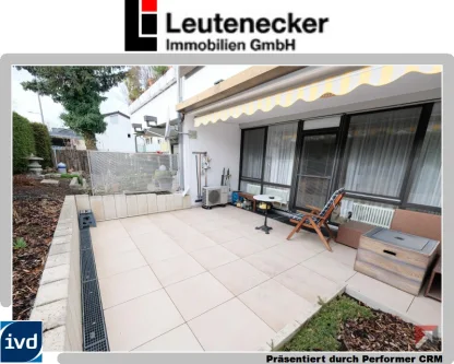 Terrasse - Wohnung kaufen in Stuttgart - Top renovierte Wohnung in begehrter Wohnlage