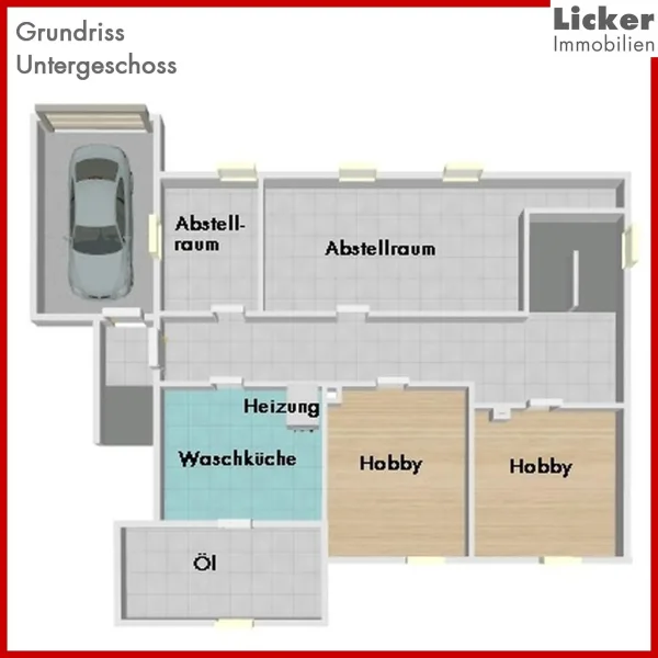 - Grundriss - Untergeschoss