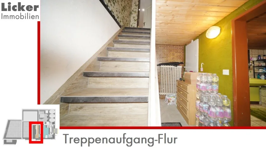 Treppenaufgang-Flur